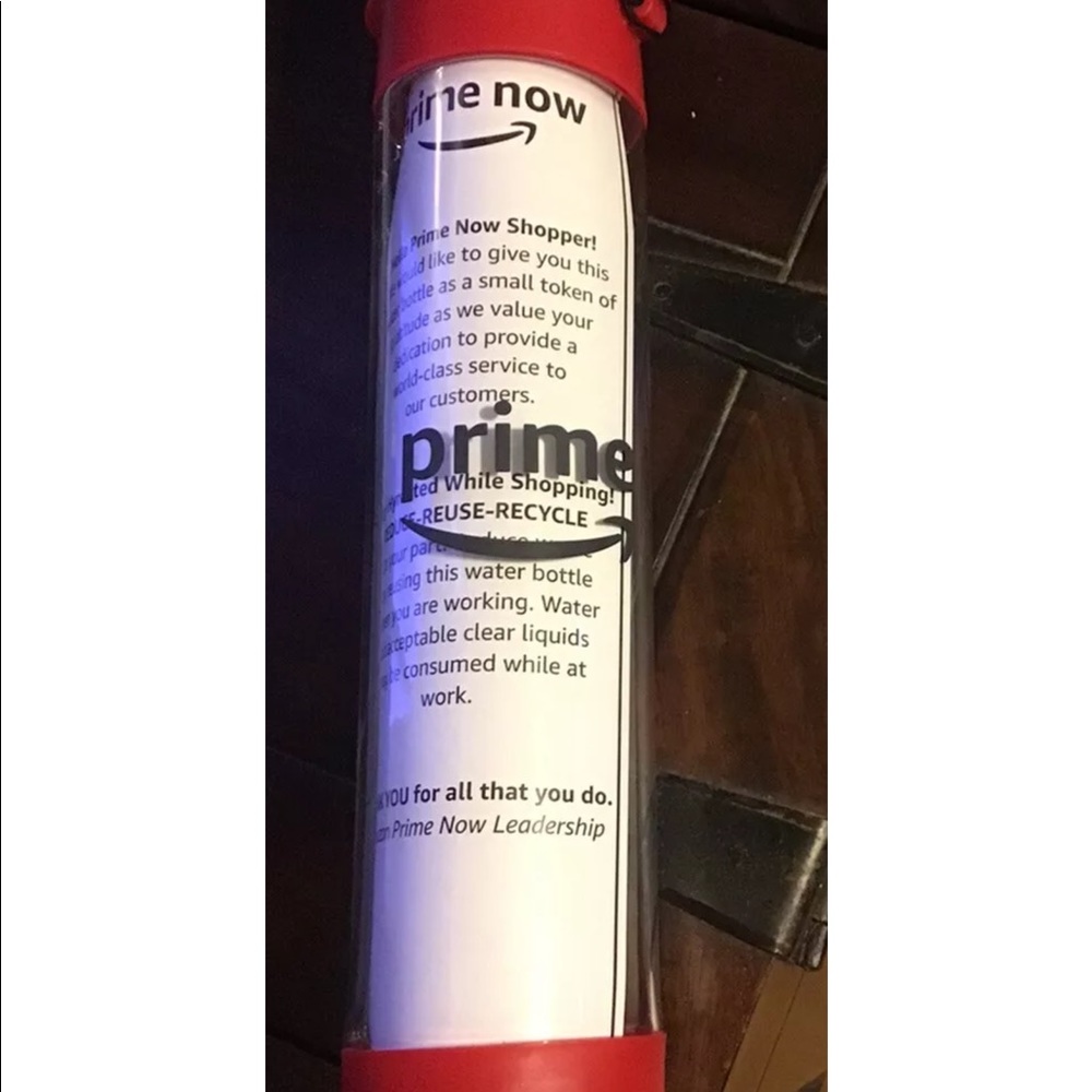Amazon essential workers brand new water bottle